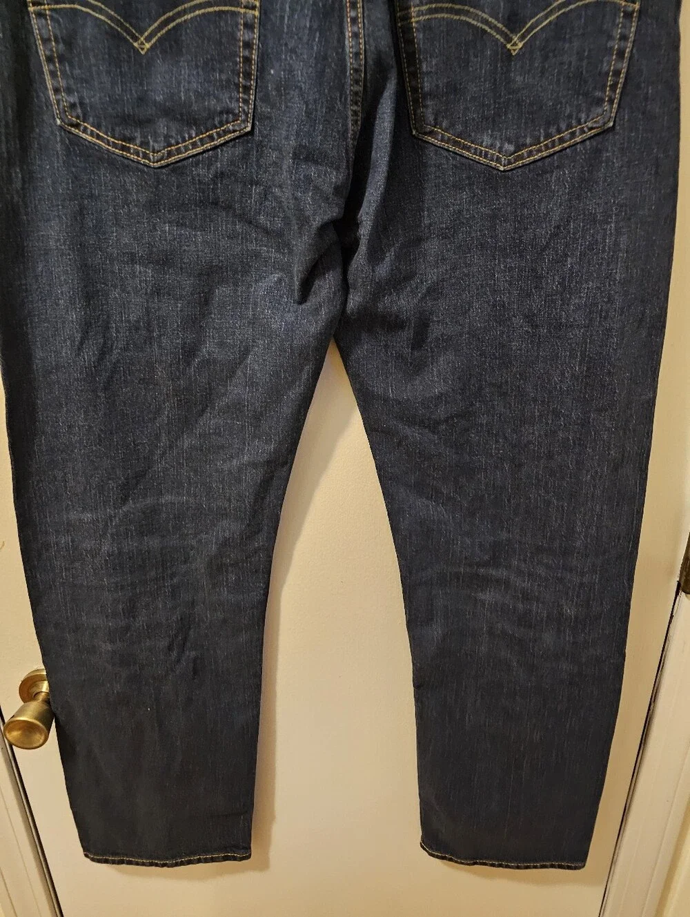 Levis 505 Regular Fit Straight Leg Jeans Men's Size 36x32 Blue Denim NWT